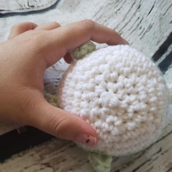 Light Green Crochet Narwhal Amigurumi - Picture 12 of 12